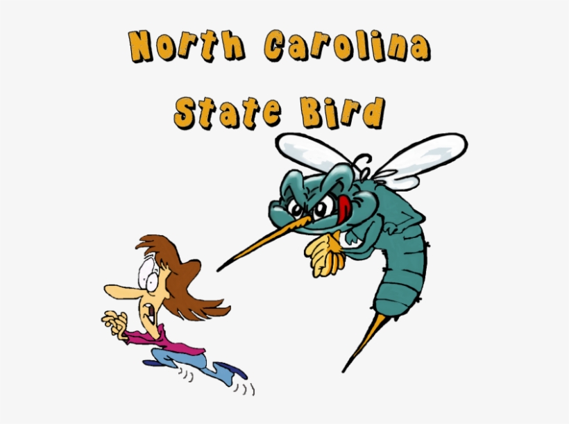 The Mosquitoes Are So Big And Plentiful In North Carolina, - Mosquito North Carolina Funny, transparent png #1059928