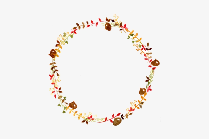 Chestnuts Wreath - Paloma Navio - Borda Em Circulo, transparent png #1060222