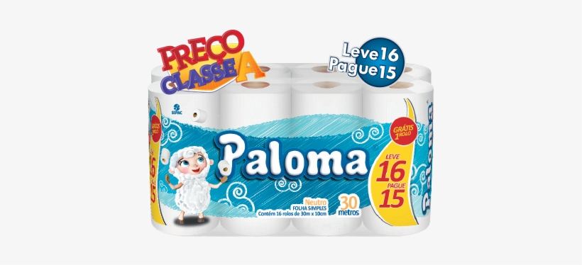 Parent Directory - Papel Higienico Paloma Leve 16 Pague 15, transparent png #1060274