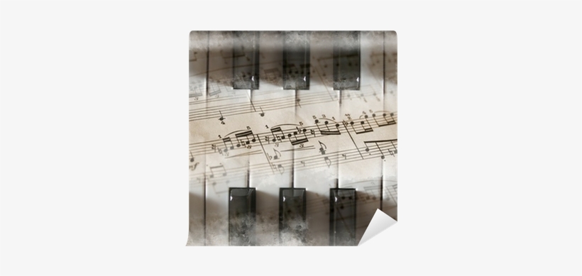 Piano, Teclas, Partitura, Notas Musicales Wall Mural - L' Armonia Misteriosa Dei Ricordi - Stella Cesare, transparent png #1060477