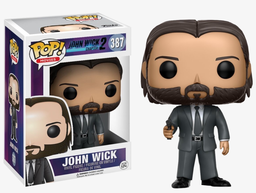John Wick Chapter 2 Pop Vinyl Figure - John Wick Funko Pop, transparent png #1060542
