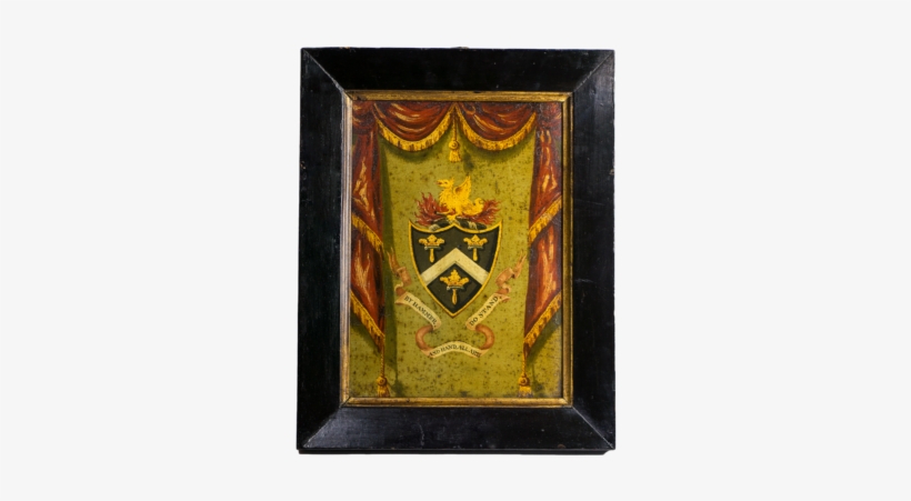 Painted Tin Panel Company Of Blacksmiths Guild Arms, - 19th Century, transparent png #1060890