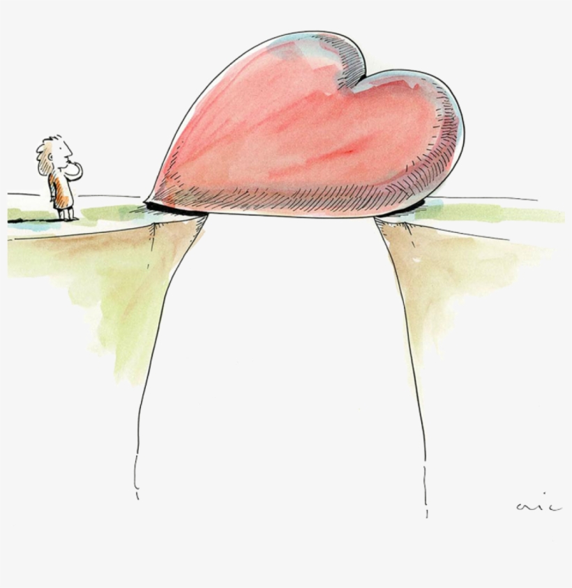 Heart Bridge - Wisdom Doodle, transparent png #1060915