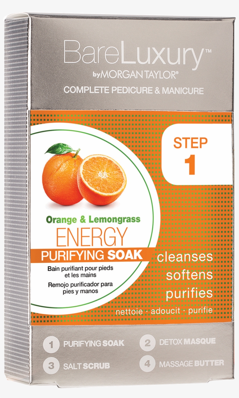 Bare Luxury Orange & Lemongrass - Bare Luxury By Morgan Taylor, transparent png #1061005