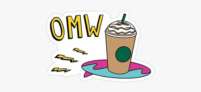 Viber Sticker «frappuccino® Drink Stickers» - Drink, transparent png #1061110