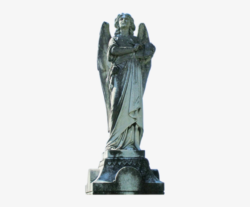 Angel Statue 2 - Stone Angel Png, transparent png #1061133