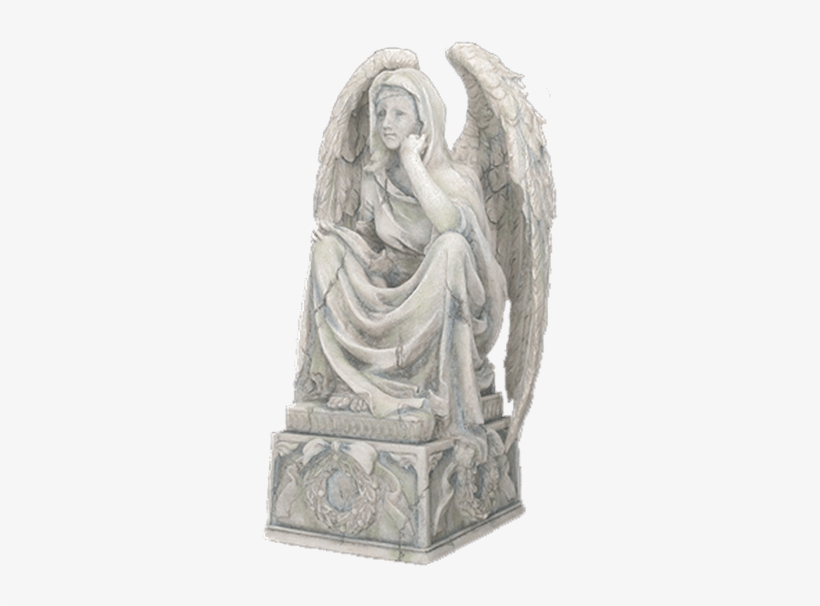 Balthial Angel Statue - Figurine, transparent png #1061154