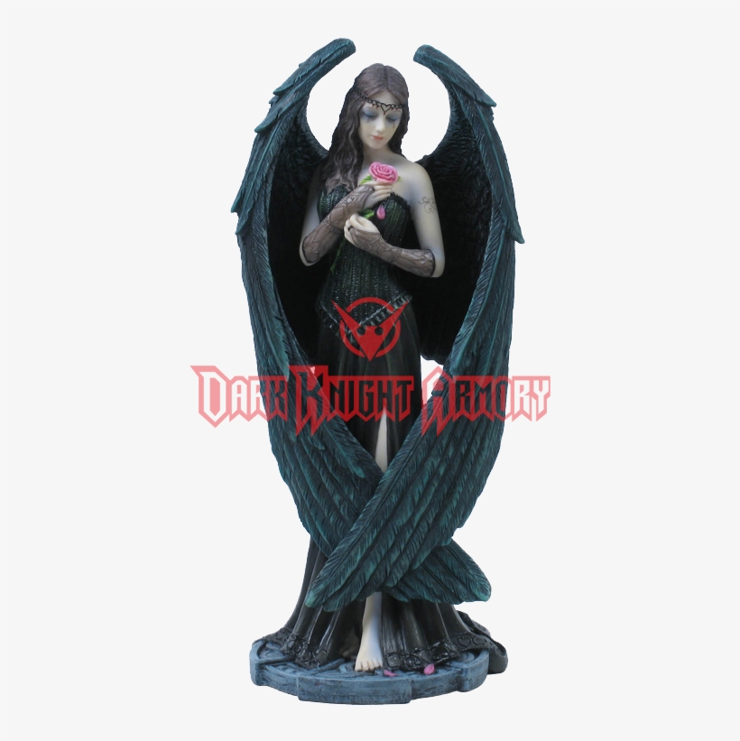 Angel Rose Figurine (anne Stokes), transparent png #1061416