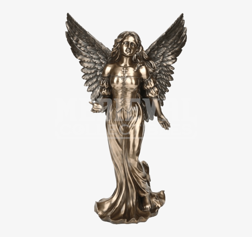 Female Angel Statue - Warrior Angel Female Statue, transparent png #1061480