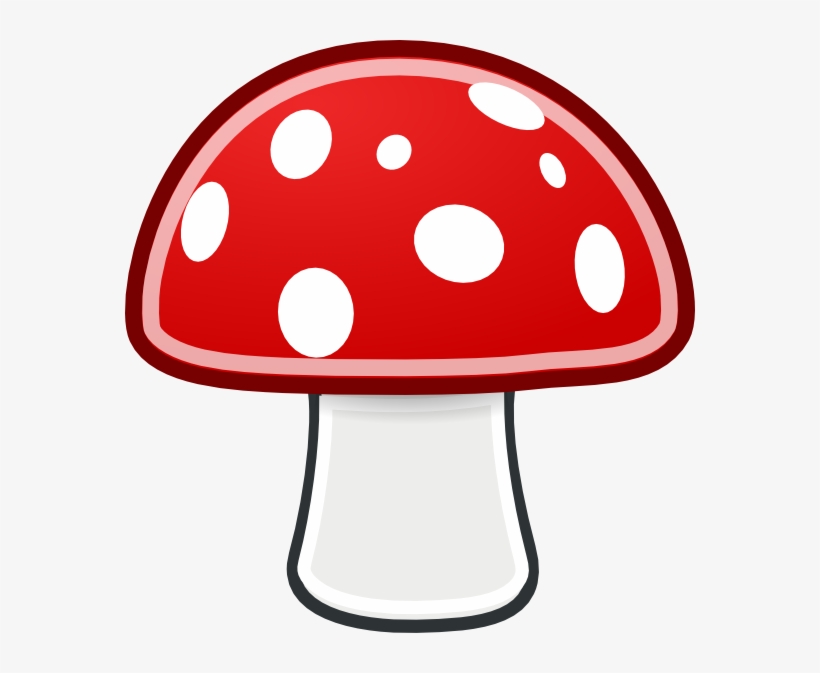 Clip Stock Mushroom Clip Art At Clker Com Vector - Mushroom Clip Art, transparent png #1061537