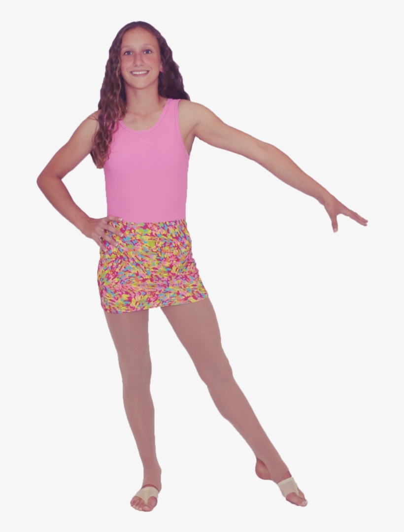 Pink Confetti All In One Dance Leo - Girl, transparent png #1061874