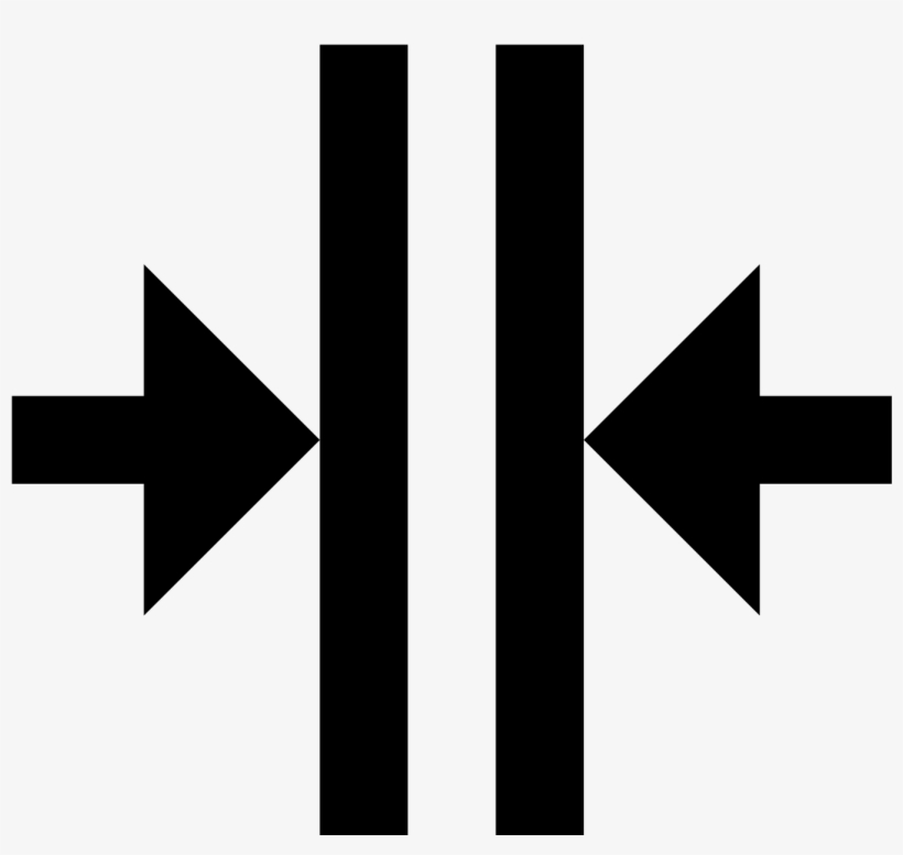 Merge Vertical Icon - Split Icon, transparent png #1061936