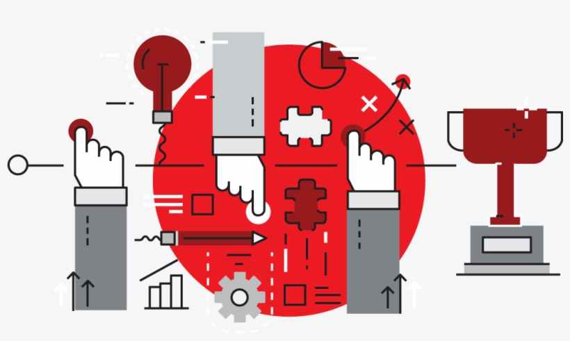 Gp Computers Teamwork - Graphic Design, transparent png #1062394