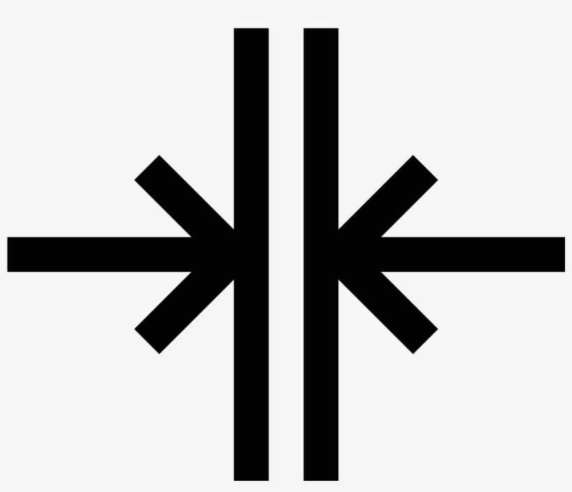 Merge Vertical Icon - Vector Graphics, transparent png #1062409