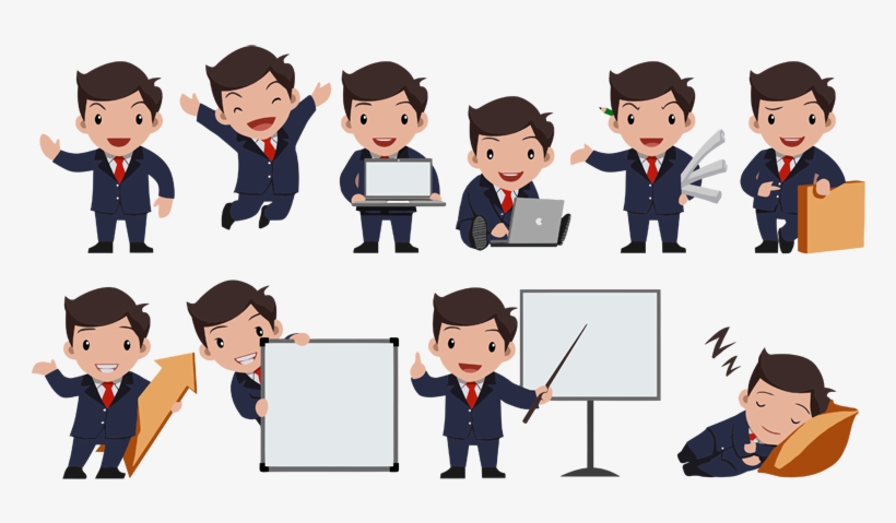 Professional Businessman Transparent Image - Free Mascot Creator, transparent png #1062412