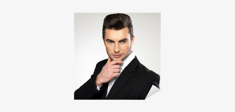 Fashion Young Businessman In Black Suit Sticker • Pixers® - Tycoon's Reluctant Bride: Bbw Romance [book], transparent png #1062487