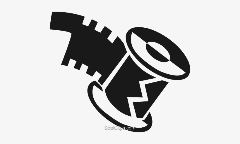 Film Roll Royalty Free Vector Clip Art Illustration - Clip Art, transparent png #1062555