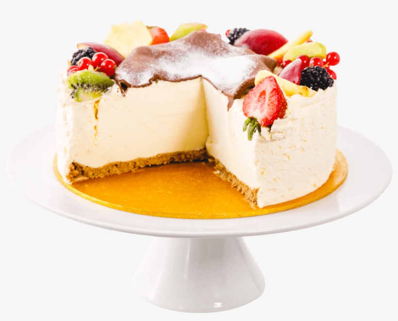 Fresh Handmade 6" Fresh Fruit Cheesecake Order Online - Fruit Cake, transparent png #1062558