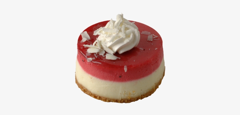 White Chocolate Raspberry Cheesecake - Cheesecake, transparent png #1063162