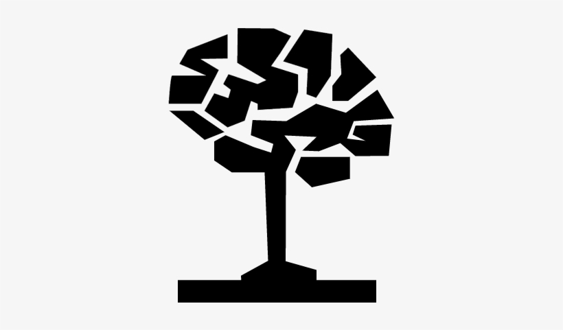 Tree Brain Conceptual Symbol Vector - Wisdom Icon, transparent png #1063423