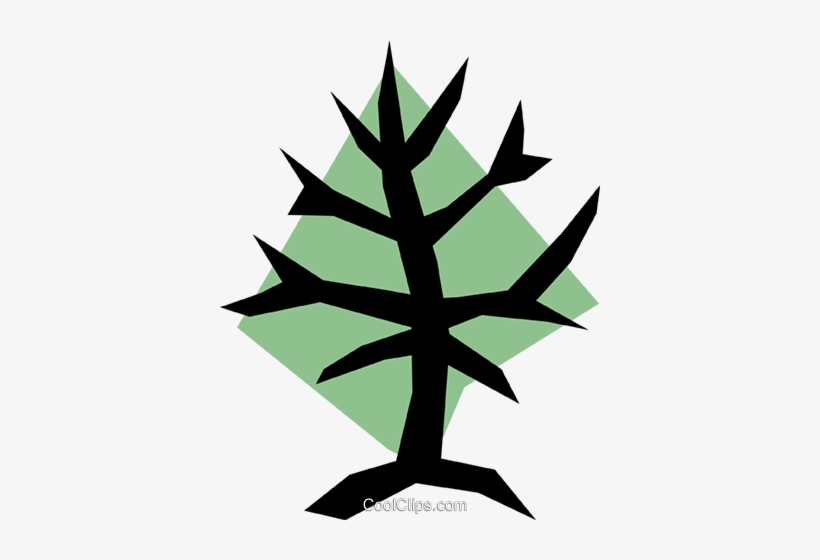 Tree Symbol Royalty Free Vector Clip Art Illustration, transparent png #1063471