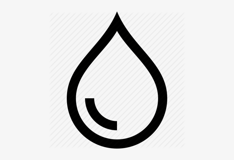 Drop Water Rain Free Vector Graphic On Pixabay - Water Drop Icon Vector, transparent png #1063528