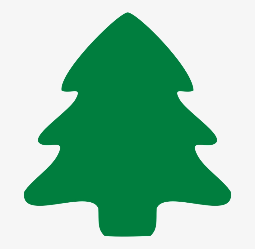 Cute Christmas Tree, Green Christmas Tree, Beautiful - Christmas Tree Png, transparent png #1063721