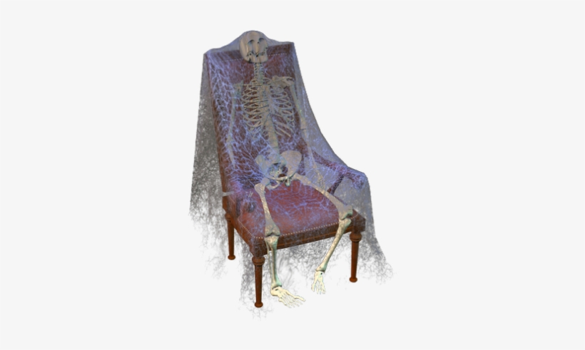 View Samegoogleiqdbsaucenao Skeleton In Cobweb Covered - Throne, transparent png #1064261