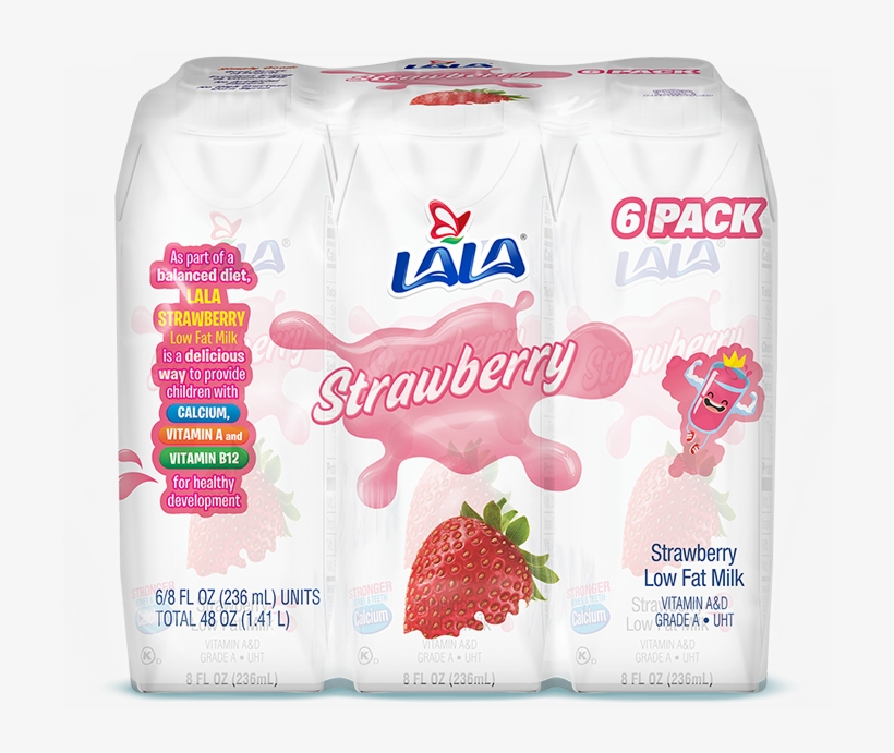 Lala Foods - Strawberry Milk Lala, transparent png #1064696