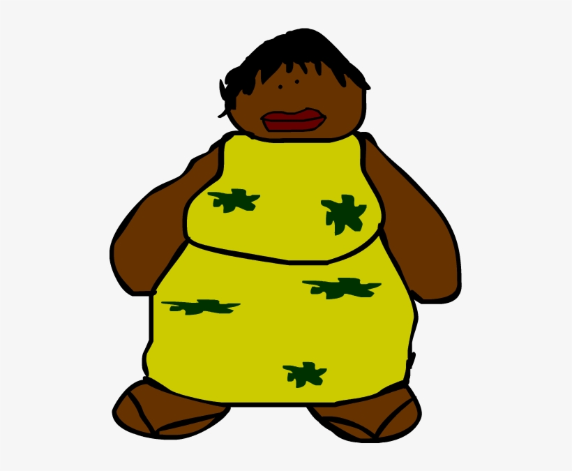 Author Comments - African American Cartoon Fat Woman, transparent png #1064858