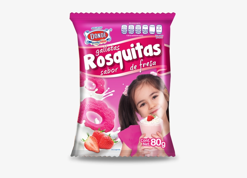 Rosquitas-fresa - Strawberry, transparent png #1064955