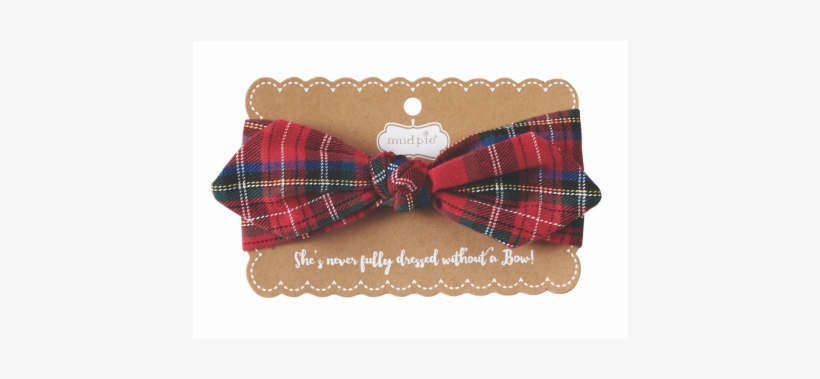 Holiday - Mud Pie Knotted Bow Seersucker Headbands - Blue, transparent png #1065014