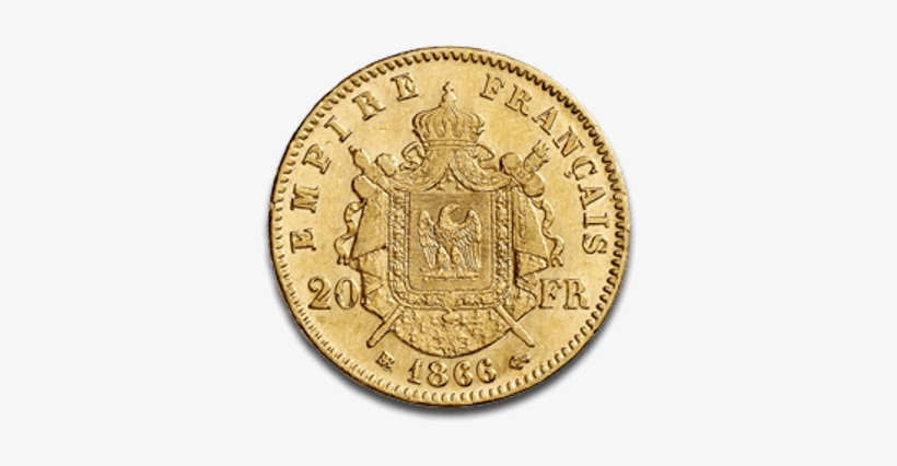 Napoleon Iii Gold Coin - Moneda De Oro Png, transparent png #1065034