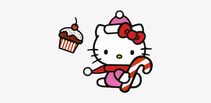 Hello Kitty Para Navidad - Hello Kitty Christmas Clipart, transparent png #1065083
