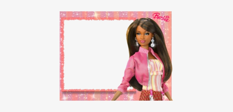 Barbie Clipart African American - Black Barbie Party Invitations, transparent png #1065212