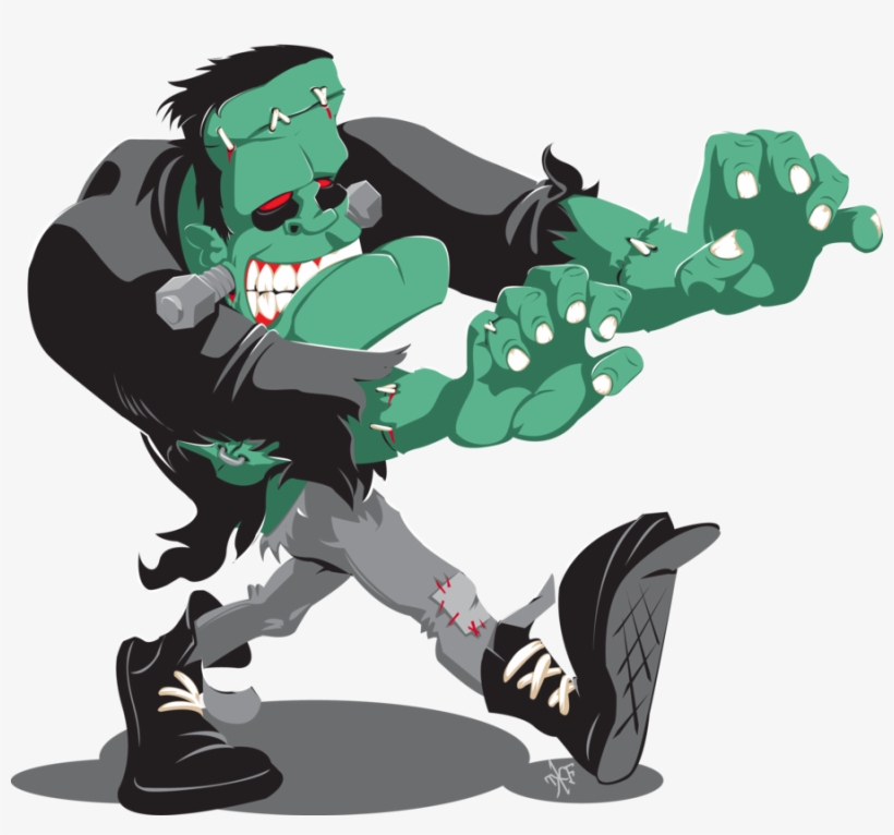 Collection Of Free Bape Drawing Character Download - Frankenstein's Monster, transparent png #1065340