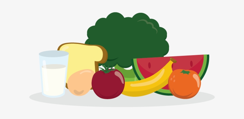 Healthy Food Png Image With Transparent Background - Healthy Food Cartoon Png, transparent png #1065648