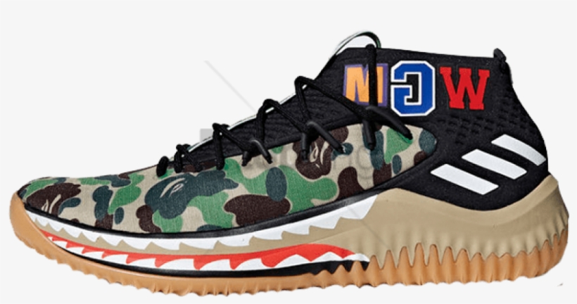 Be Sure To Hit That Bell Icon And We'll Send You An - Adidas X Bape Mens Dame 4 Ap9974, transparent png #1065751