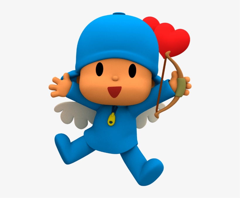 Descargar - Feliz San Valentin Pocoyo, transparent png #1065888