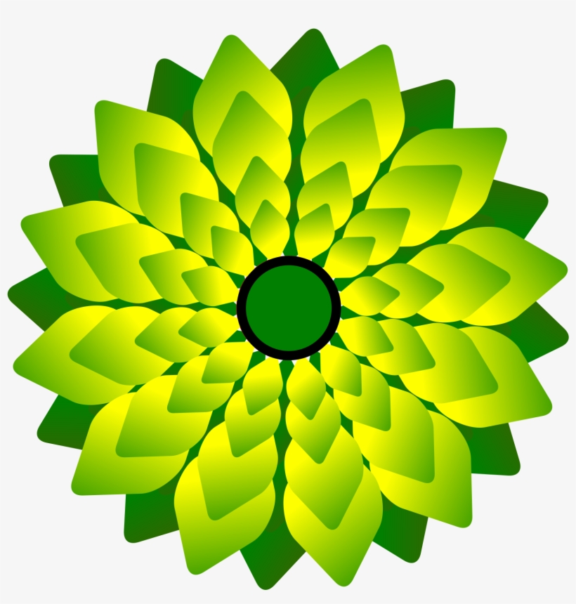 Free Stock Photo Of Green Digital Flower Vector Art - Flor Verde Png, transparent png #1065932