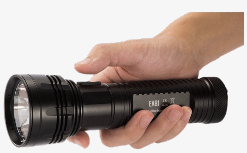 Png Black And White Download Clip Flashlight World - Nitecore Eax Hammer 2000 Lumens Flashlight, transparent png #1066084