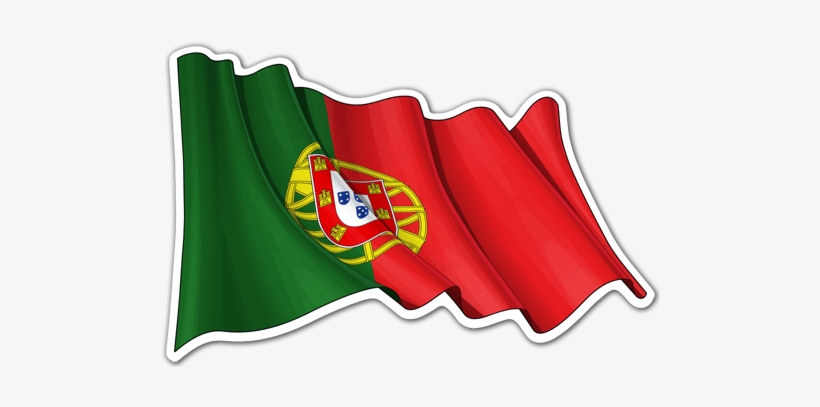 Car & Motorbike Stickers - Bandera De Portugal Png, transparent png #1066144
