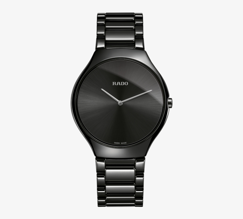 Rado Watches Black Colour, transparent png #1066315