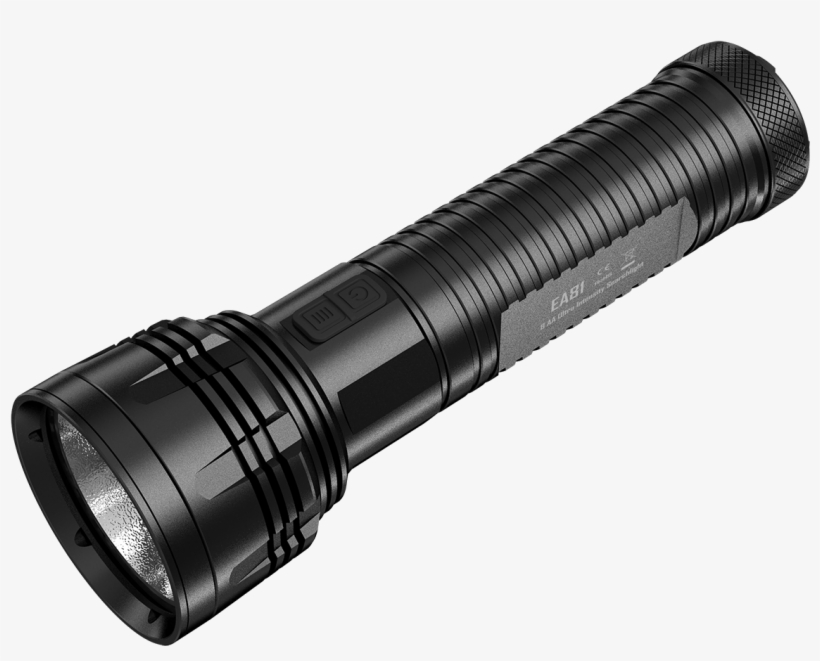 Nitecore Ea81 Led-torch, Aa-batteries, transparent png #1066316