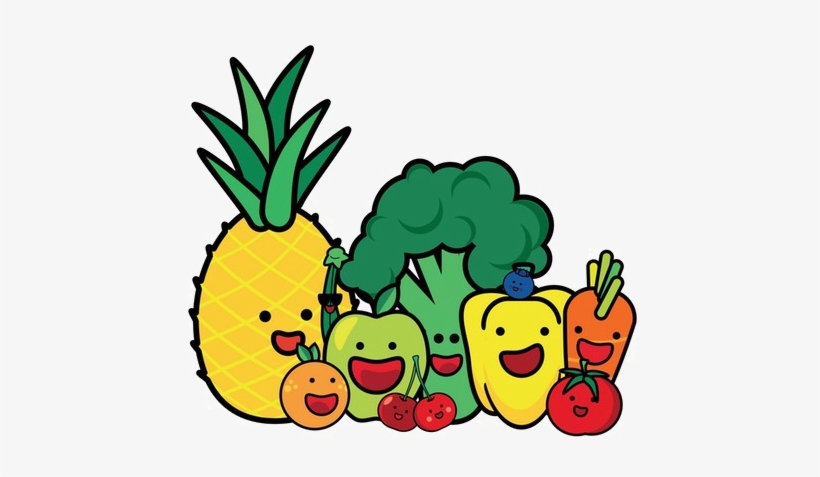 Healthy Food Png - Healthy Food Cartoon Png, transparent png #1066363