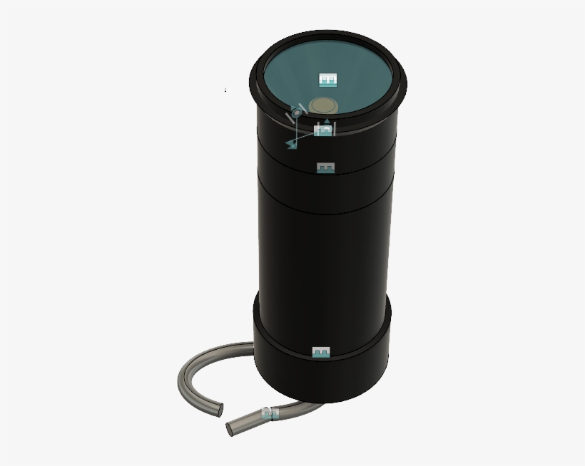 Flashlight - Cylinder, transparent png #1066430