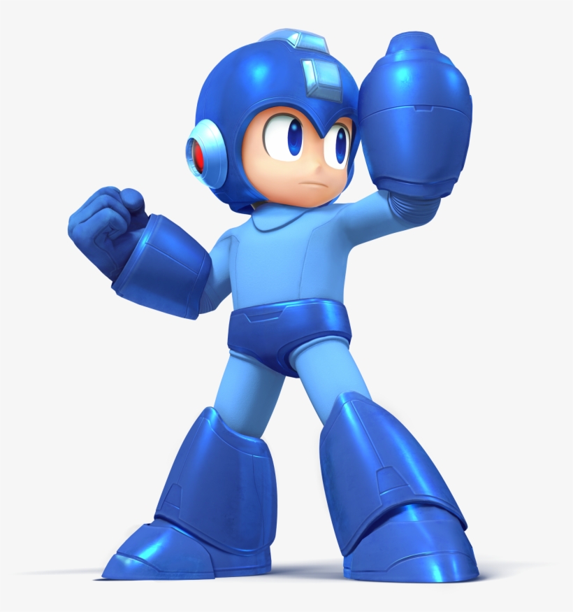 Video Game Characters That Make Good Costumes - Super Smash Bros Wii U Mega Man, transparent png #1066668