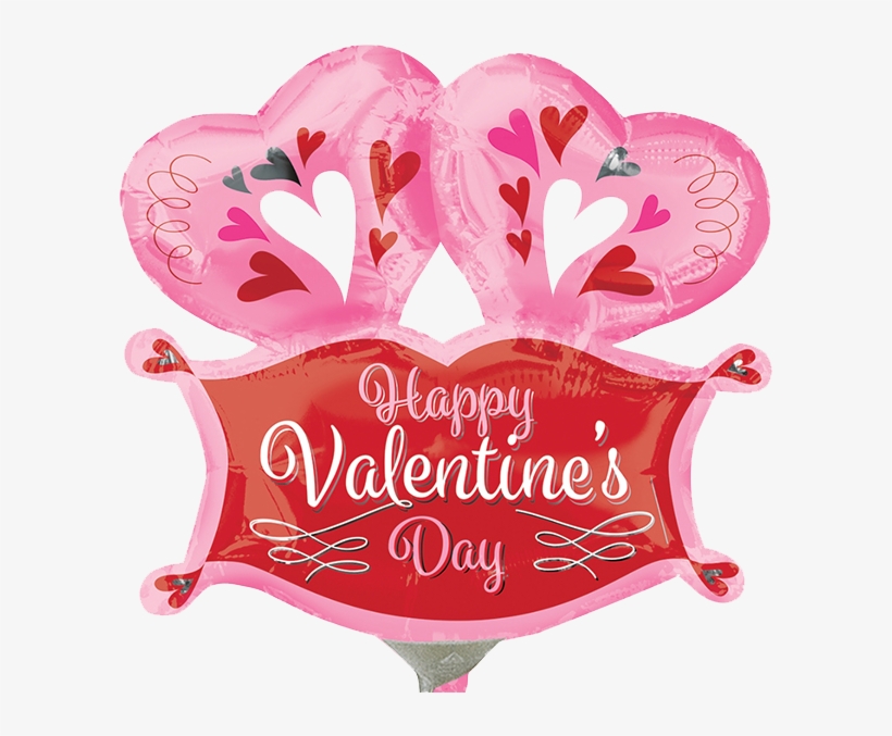 Globo Happy Valentines Day - Balloon, transparent png #1066689