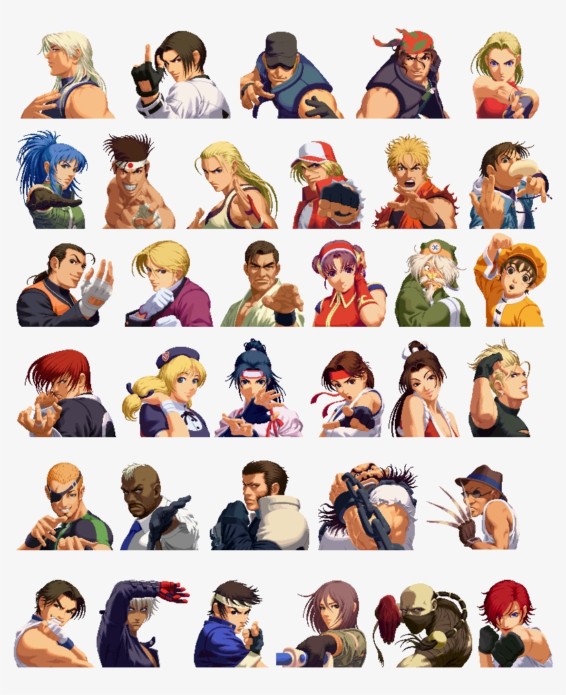 What "anime-ish" Video Game Character Designs Is Your - Video Game Character Portraits, transparent png #1067307