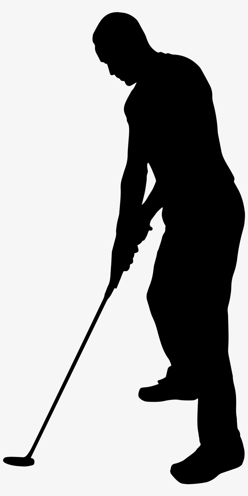 Clip Art Library Library Golfer Clipart Golf Ball Club - Silhouette Golf Png, transparent png #1067610